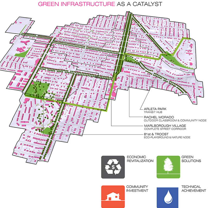 Downtown Marlborough Green Infrastructure Streetscape case study page